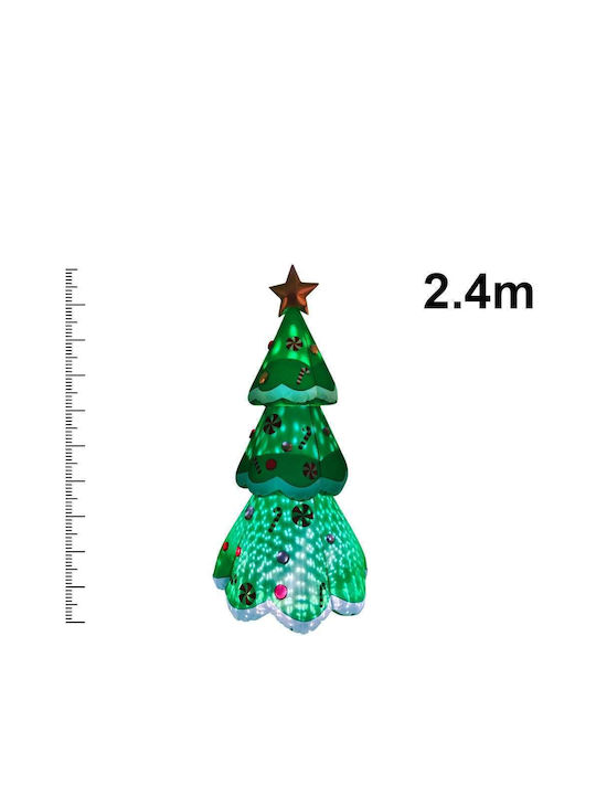 Weihnachtsbaum 240cm mit LED-Beleuchtung