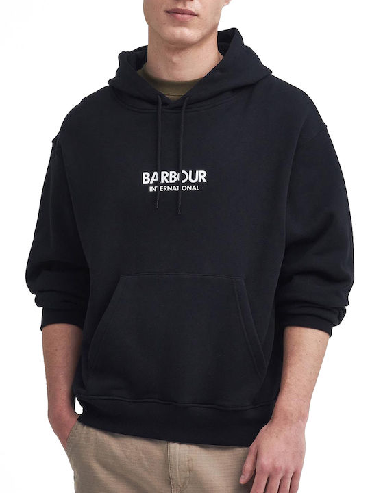 Barbour Ζακέτα με Κουκούλα Classic Black