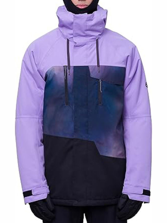 686 Men's Ski & Snowboard Jacket Purple I-004404