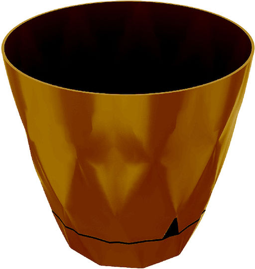 Violet House Plastic Flower Pot Violet