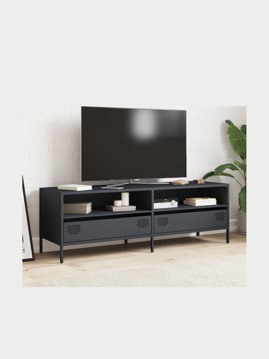 Stand TV Metalic Antracit L135xA39xÎ43.5cm