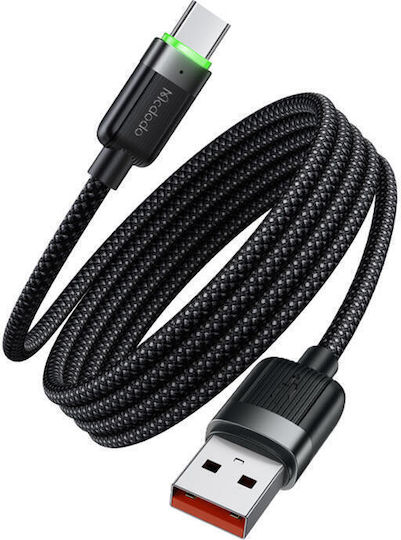 Mcdodo Magnetic USB 2.0 Cable USB-C male - USB-A 100W PD Μαύρο 1.2m 556Z72