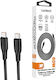 Lamtech USB 2.0 Cable USB-C male - USB-C 60W Black 2m