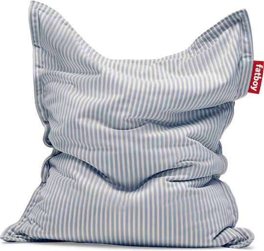 Πουφ Μαξιλάρα Original Slim Blizzard Blue Creme 120x120x155cm