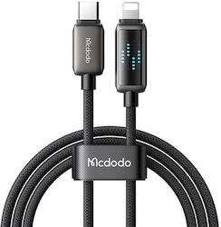 Mcdodo LED USB-C to Lightning Cable 36W Black 1.2m (CA-2630)