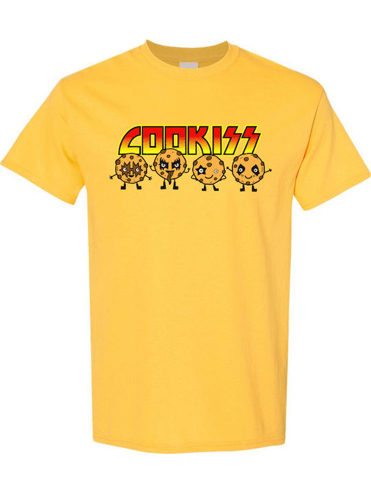 Gildan T-shirt Κίτρινο