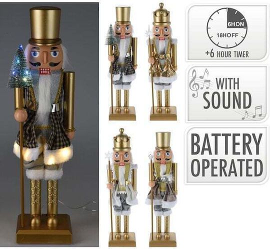 Koopman Nutcracker de Crăciun Auriu