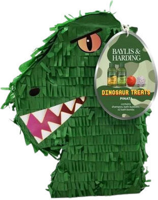 Baylis & Harding Dinosaurus Bath Foam 100ml Hair Shampoo 30ml & Fizzy Bath Bomb 2 X 20 G