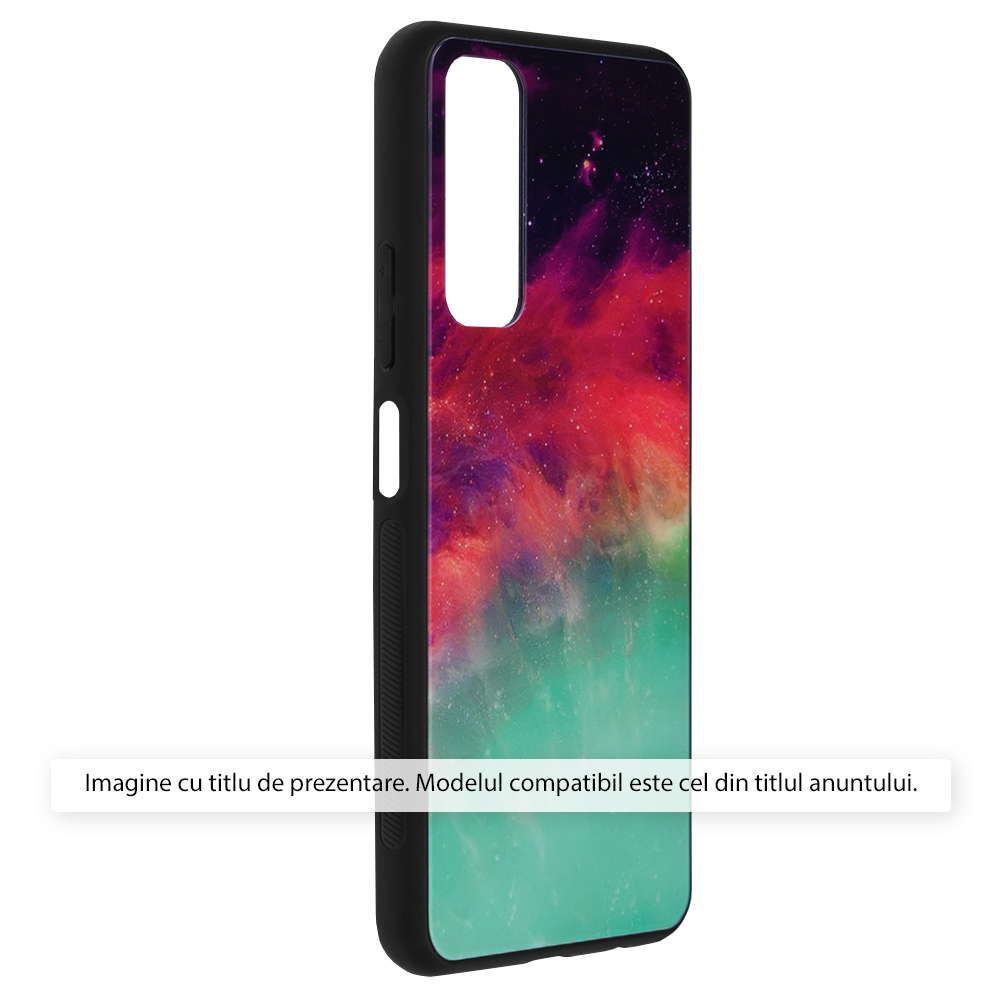 PEIYE Cover Per Oppo A80 5G, Custodia In Silicone TPU Morbido, Angoli In Silicone Antiurto, Case Semi-Trasparente Con Colore Sfumato - Protezione Elegante -Viola Blu - Foto 8