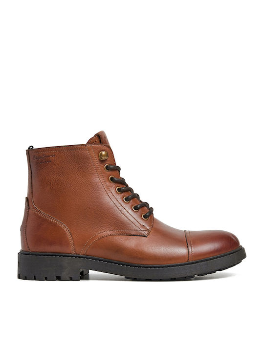 Fred Land Leather Brown Men's Boots