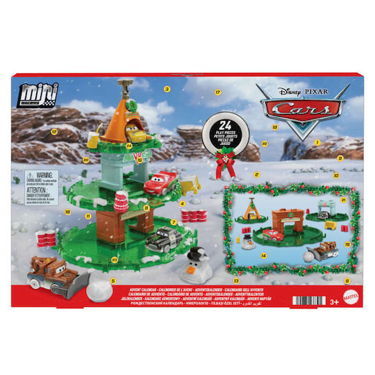 Disney Cars Minis Advent Calendar Hxt34 Toys