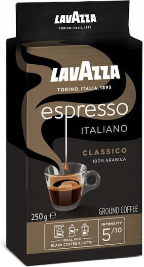 Lavazza Espresso Coffee Arabica Brazil Classico Ground 250gr