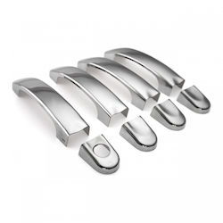 Set Chrome Door Handle Ornaments Compatible Vw Caddy 2004-2015 2015-2021 4 Handles Set Chrome Door Handle Ornaments Compatible Vw Caddy 2004-2015 2015-2021 4 Handles