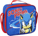 Sonic Insulated Lunch Bag Blue Red