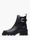 Alpe Leather Women's Ankle Boots Black