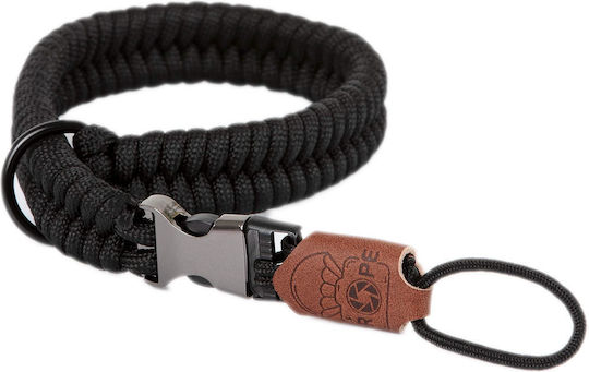 C-rope Camera Wrist Strap Claw Made Hand-braided Paracord Camera Strap Quick-release System Black