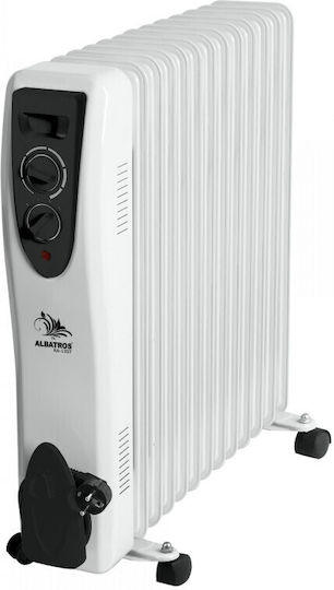 Albatros Konvektorheizung Boden 3000W 62x65cm Weiß