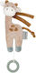 Nattou Mini-Spieluhr aus Polyester Giraffe Luna Wiegenlied "la-le-lu" ca. 23 cm Luna Axel Grün Beige