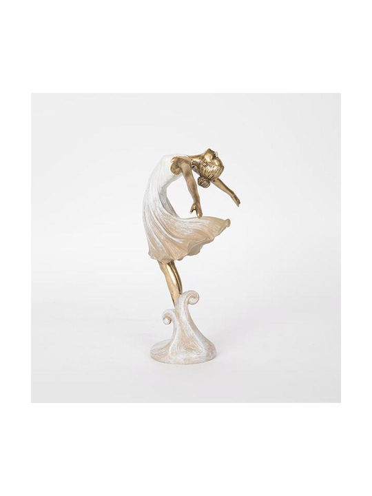 Decorative Figure Ballerina White 18x10x23.5cm 13981 752-27105