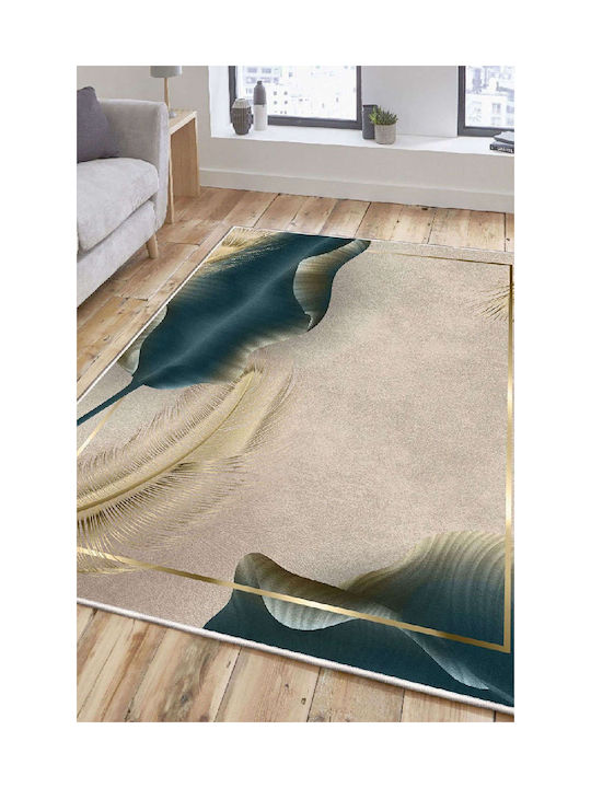 Conceptum Hypnose Covor Rectangular Beige-petrol