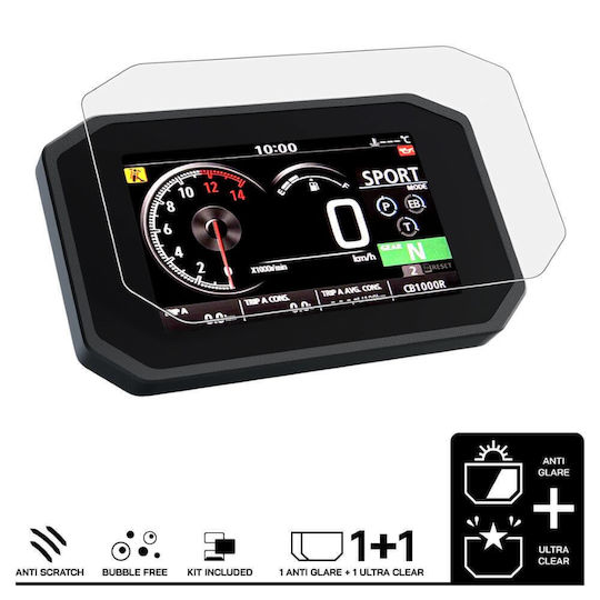 Speedo Angels Protecție instrumente motocicletă Honda CB 750 / Hornet Transparent