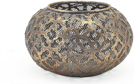 Zaros Laterne Metallisch Gold 15.5x15.5x15.5cm 1Stück