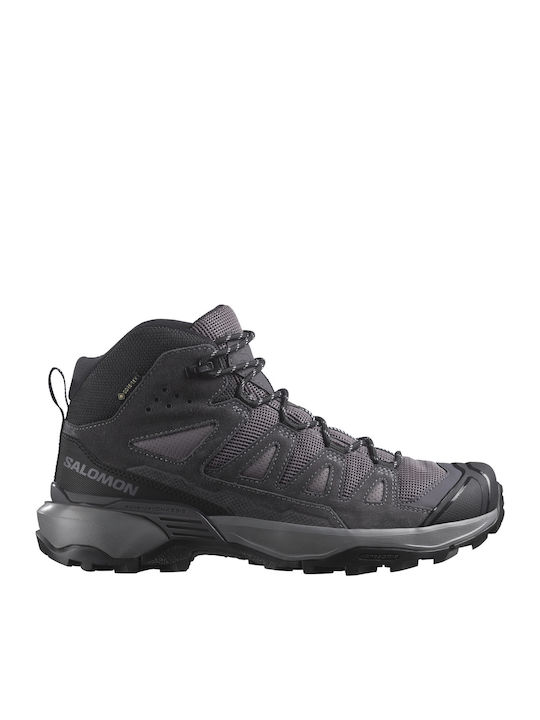 Salomon X Ultra 360 Ltr Mid GTX Women's Hiking Waterproof Boots With Gore-Tex Membrane Black