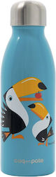 Qwetch Παγούρι 500ml (Διάφορα Σχέδια/Χρώματα)