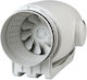 Runder Kanalventilator Td 350/125 Silent Re 22-30W Φ125 Temperaturen 20 bis 40°C 280-360 m³/h