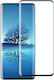 Τζαμάκι Προστασίας Tempered Glass 9h Full Glue Curved Samsung Galaxy S23 Ultra Μαύρο Περιμετρικά