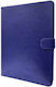 OEM Lederimitat Tablet-Hülle Universal 12 Blau
