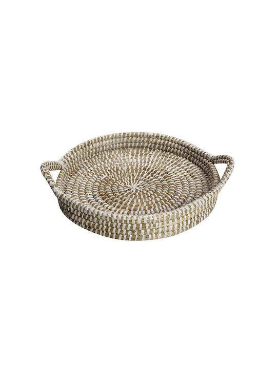 Espiel Διακοσμητικός Δίσκος Korbweide Rund 35x35x4cm 2Stück