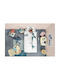 Snurk Set Kinderbettbezug Einzel mit Kissenbezug Blau 160x220cm