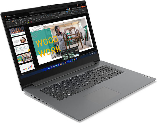 Lenovo V17 G4 IRU 17.3" IPS FHD (i5-13420H/16GB/512GB SSD/W11 Pro) Iron Grey (International English Keyboard)