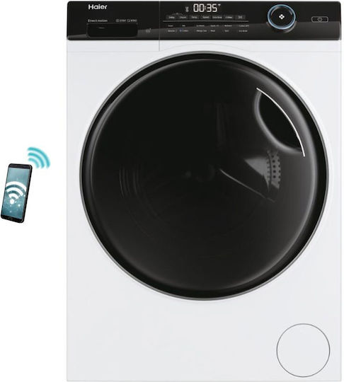 Haier Waschmaschine 9kg mit Dampftechnologie 1400 Umdrehungen Inverter Direktantrieb HW90-B14959EU1-S