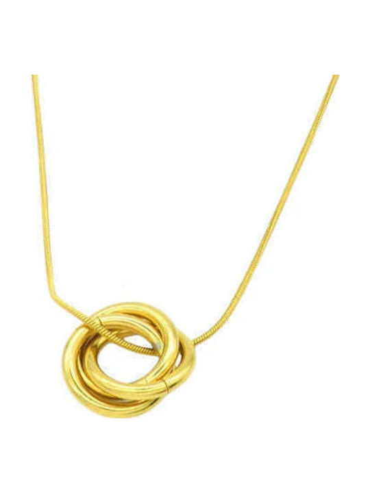 Bizou-Shop Necklace from Gold Plated Steel