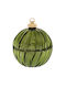 Box Hanging Ball Ornament Ornament Glass Green 11cm