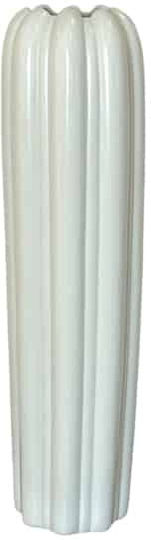 Art et Lumiere Decorative Vase White 14.5x14.5x49cm