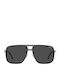 Carrera Men's Sunglasses with Black Metallic Frame and Grey Polarized Lens 1071/S ANS/M9
