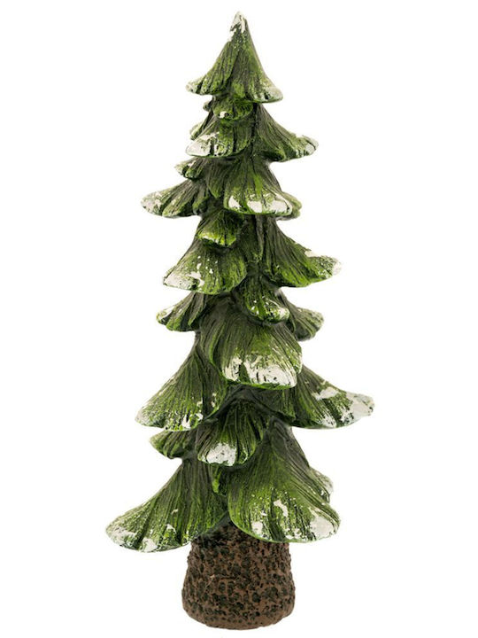 Christmas Decorative Plastic Tree 23cm Green