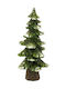 Christmas Decorative Plastic Tree 15cm Green