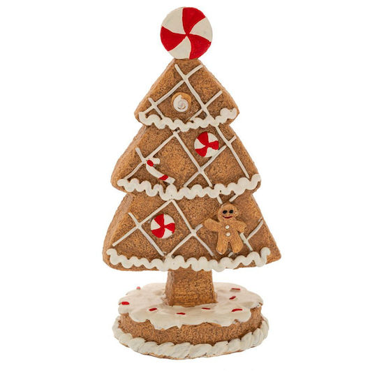 Arbore Decorativ De Crăciun 17cm Maro