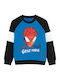 Kids Sweatshirt Blue Spiderman