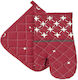 Nima Oven Mitt Fabric Red 1pcs