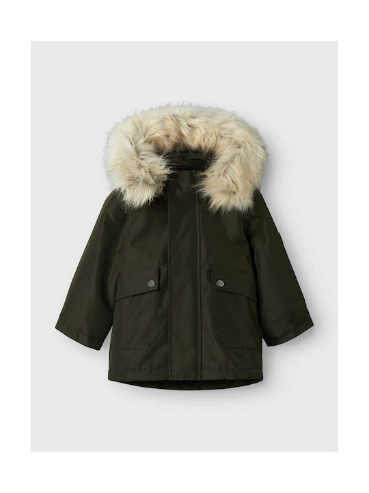 Name It Kids Parka Long Haki