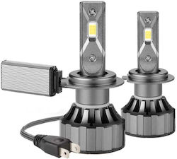 Set de 2 becuri LED H7 Canbus 120w 6000lm IP68 Fără Erori Lumină Albă Set de 2 becuri LED H7 Canbus 120w 6000lm IP68 Fără Erori Lumină Albă
