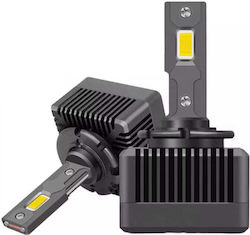 Set de 2 becuri LED D3s Bgr10 Canbus LED Xenon Conversie 6500k 10000lm Set de 2 becuri LED D3s Bgr10 Canbus LED Xenon Conversie 6500k 10000lm