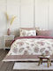 Nima Sheet Sets Queen 240x260cm. Carmen Ecru|beige|burgundy 4pcs