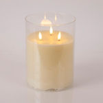 Eurolamp Christmas Glass Battery Candle 20x15cm