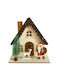 Weihnachts- Beleuchtete Dekorative Darstellung 13.5x13x9.5cm